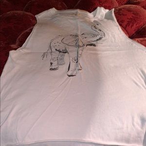 Holister elephant muscle shirt